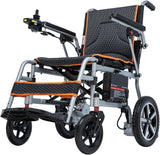 Ultra Lightweight Foldable Electric Wheelchair for Adults, 33 lb Portable Power Chair