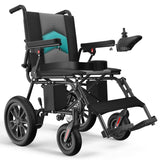Ultra Lightweight Foldable Electric Wheelchair - 18+ Mile Range, Carbon Fiber & Aluminum Frame, Portable All-Terrain Power Chair